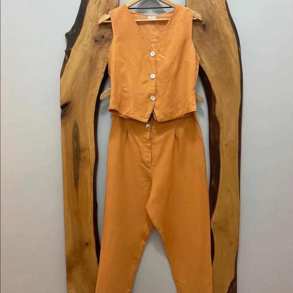 Oysho Linen matching Set